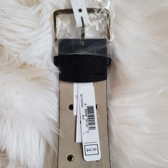 BCBGeneration NWT Studded Black Belt - Picture 5 of 6